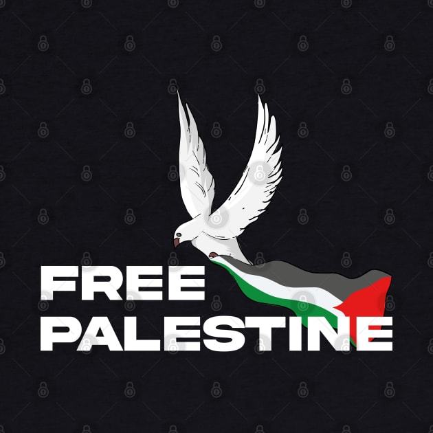 FREE PALESTINE, FREE GAZA PALESTINE FLAG ARABIC FREEDOM by Exosia store